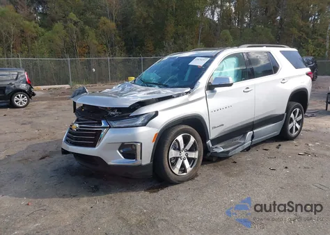 2022 Chevrolet Traverse Fwd Lt Leather z USA, uszkodzony, nr VIN 1GNERHKW7NJ152765